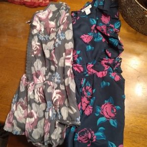 Set of 6/6x girls rompers
